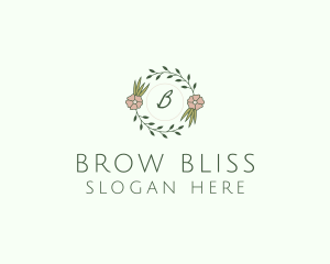 Floral Event Styling Lettermark logo design