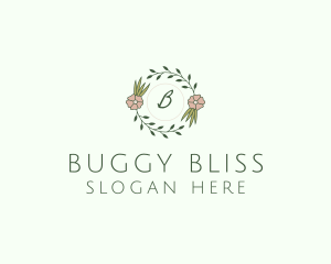 Floral Event Styling Lettermark logo design