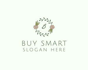 Floral Event Styling Lettermark logo design