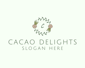 Floral Event Styling Lettermark logo design