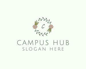 Floral Event Styling Lettermark logo design