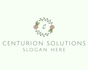 Floral Event Styling Lettermark logo design