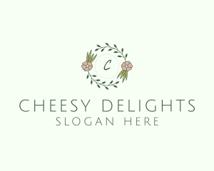 Floral Event Styling Lettermark logo design