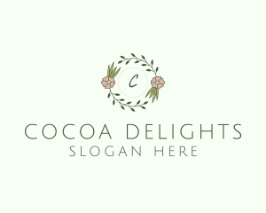 Floral Event Styling Lettermark logo design