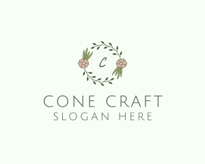 Floral Event Styling Lettermark logo design