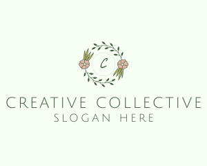 Floral Event Styling Lettermark logo design