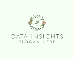 Floral Event Styling Lettermark logo design