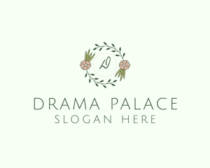 Floral Event Styling Lettermark logo design