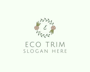 Floral Event Styling Lettermark logo design