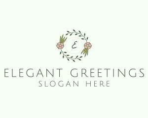 Floral Event Styling Lettermark logo design