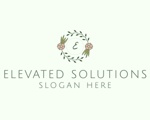 Floral Event Styling Lettermark logo design