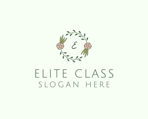 Floral Event Styling Lettermark logo design