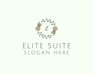 Floral Event Styling Lettermark logo design