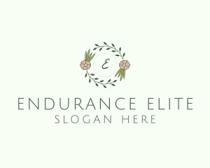 Floral Event Styling Lettermark logo design