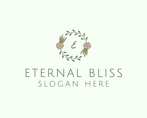 Floral Event Styling Lettermark logo design