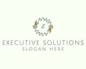 Floral Event Styling Lettermark logo design