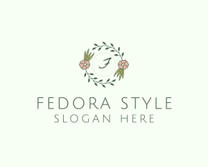 Floral Event Styling Lettermark logo design