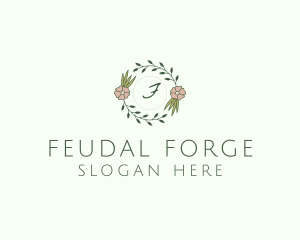 Floral Event Styling Lettermark logo design