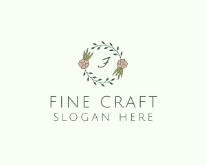 Floral Event Styling Lettermark logo design