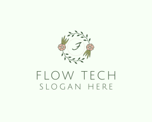 Floral Event Styling Lettermark logo design