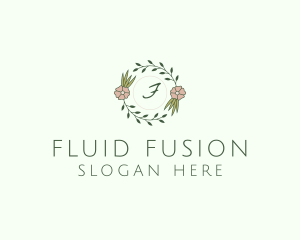 Floral Event Styling Lettermark logo design