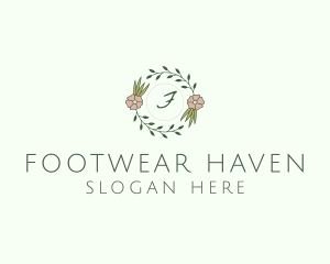 Floral Event Styling Lettermark logo design