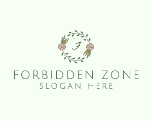 Floral Event Styling Lettermark logo design