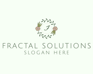 Floral Event Styling Lettermark logo design