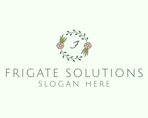 Floral Event Styling Lettermark logo design