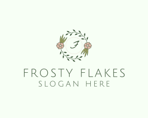 Floral Event Styling Lettermark logo design