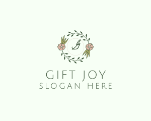 Floral Event Styling Lettermark logo design