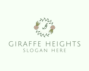 Floral Event Styling Lettermark logo design