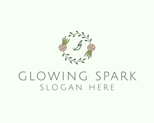 Floral Event Styling Lettermark logo design