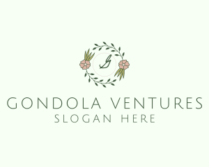 Floral Event Styling Lettermark logo design