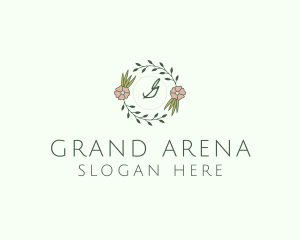 Floral Event Styling Lettermark logo design