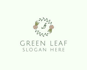 Floral Event Styling Lettermark logo design