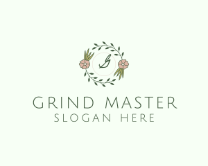 Floral Event Styling Lettermark logo design