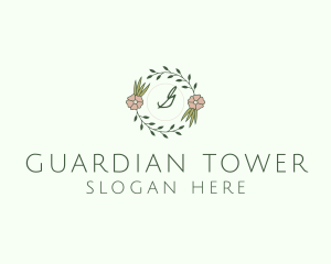 Floral Event Styling Lettermark logo design