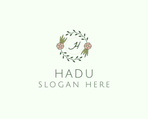 Floral Event Styling Lettermark logo design