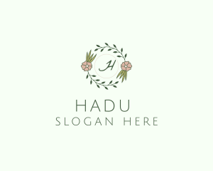 Floral Event Styling Lettermark logo design