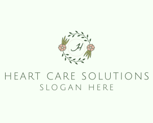 Floral Event Styling Lettermark logo design