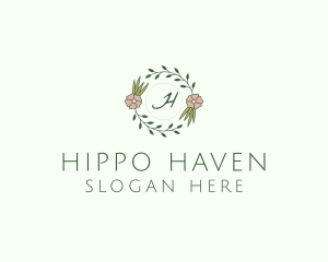 Floral Event Styling Lettermark logo design