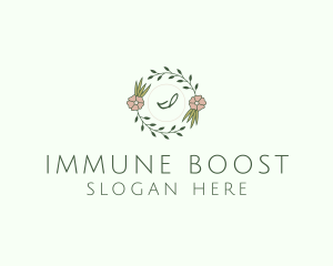 Floral Event Styling Lettermark logo design