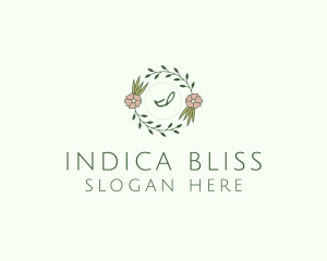 Floral Event Styling Lettermark logo design