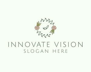 Floral Event Styling Lettermark logo design