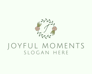 Floral Event Styling Lettermark logo design