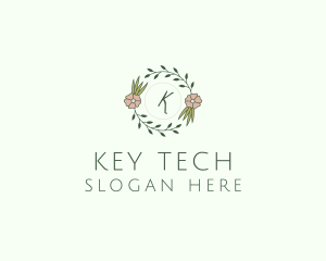 Floral Event Styling Lettermark logo design