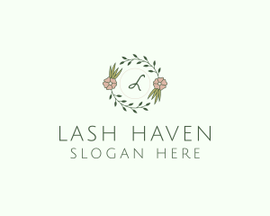 Floral Event Styling Lettermark logo design