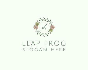 Floral Event Styling Lettermark logo design