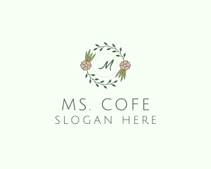 Floral Event Styling Lettermark logo design